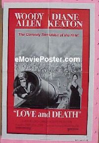 #338 LOVE & DEATH C-1sh '75 Allen, Keaton 