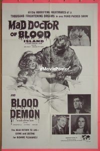 #409 MAD DOCTOR OF BLOOD ISLAND/BLOOD DEMON 