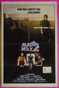 #3801 MAD MAX 2: THE ROAD WARRIOR 1sh '82 Mel