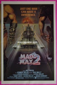 #7977 MAD MAX 2: THE ROAD WARRIOR 1sh '82 Mel 