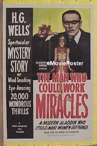 #004 MAN WHO COULD WORK MIRACLES A 1sh R47 