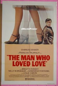 #410 MAN WHO LOVED WOMEN 1sh '77 Truffaut 
