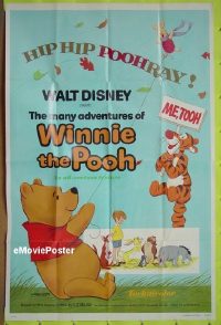 #492 MANY ADVENTURES OF WINNIE THE POOH 1sh 