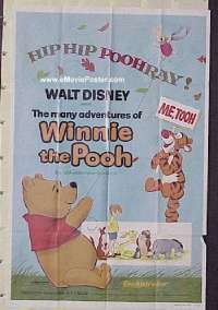 #2552 MANY ADVENTURES OF WINNIE THE POOH 1sh