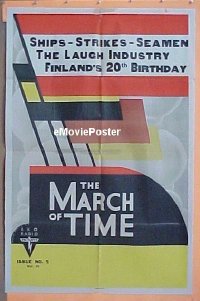 #307 MARCH OF TIME VOLUME 4 ISSUE 5 1sh 1930s 