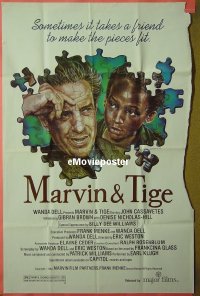 #407 MARVIN & TIGE 1sh '82 Billy Dee Williams 