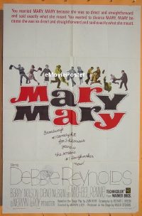 #408 MARY MARY 1sh '63 Reynolds, Rennie 