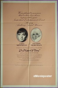 #411 MATTER OF TIME teaser 1sh '76 L.Minnelli 