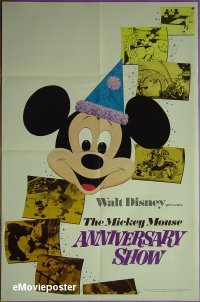 #418 MICKEY MOUSE ANNIVERSARY SHOW 1sh R70s 
