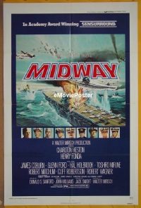 #523 MIDWAY Academy Awards 1sh '76 