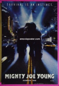 #2639 MIGHTY JOE YOUNG DS teaser 1sh '98 