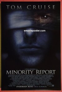 #4881 MINORITY REPORT DSadv 1sh '02 Spielberg 