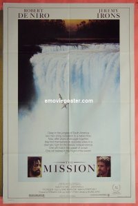 #2575 MISSION 1sh '86 De Niro, Jeremy Irons