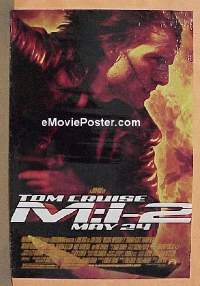 #212 MISSION: IMPOSSIBLE 2 2-sided adv 1sh'00