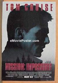 #211 MISSION: IMPOSSIBLE 2-sided adv 1sh '96