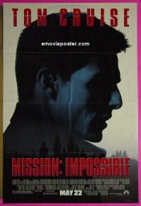#2645 MISSION IMPOSSIBLE DS adv 1sh 96 Cruise 