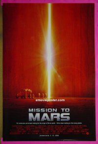 #2576 MISSION TO MARS DS advance 1sh00 Sinise