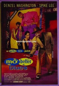 #2649 MO' BETTER BLUES DS adv1sh 90 Spike Lee 