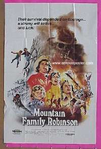 A844 MOUNTAIN FAMILY ROBINSON one-sheet movie poster '79 Logan, Shaw