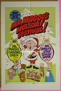 #1893 MR MAGOO'S HOLIDAY FESTIVAL 1sh '70 