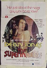 #1035 MR SUPERINVISIBLE 1sh '70 Dean Jones 