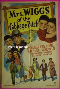 #9511 MRS WIGGS OF THE CABBAGE PATCH 1sh 