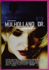 #2663 MULHOLLAND DR signed DS 1sh 2001 Lynch 