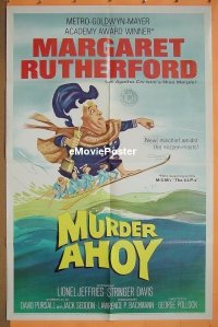 #416 MURDER AHOY 1sh '64 Rutherford, Mervyn 