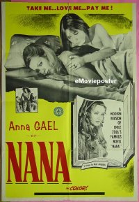 #461 NANA int'l 1sh '69 Anna Gael 