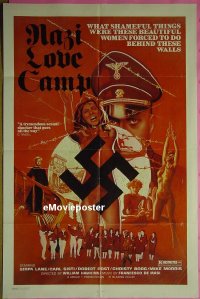 #463 NAZI LOVE CAMP 1sh '77 classic image! 