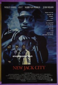 #2686 NEW JACK CITY 1sh '91 Snipes, Ice-T 