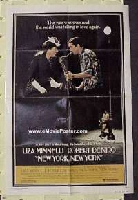 #447 NEW YORK NEW YORK 1sh '77 De Niro 