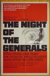 #1948 NIGHT OF THE GENERALS B-1sh '67 O'Toole 
