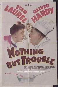 NOTHING BUT TROUBLE ('45) 1sheet