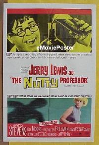 #391 NUTTY PROFESSOR 1sh R67 Jerry Lewis 