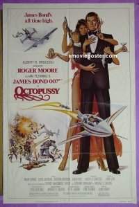 #557 OCTOPUSSY 1sh '83 Moore as James Bond 