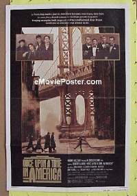 #2704 ONCE UPON A TIME IN AMERICA 1sh84 Leone 