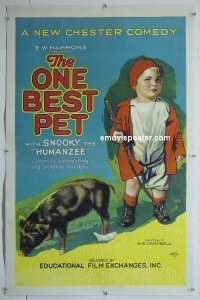 #0744 1 BEST PET linen 1sh c20s Snooky 