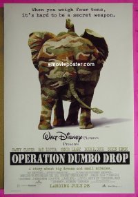 #2705 OPERATION DUMBO DROP DS adv 1sh '95 