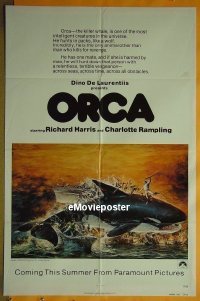 #226 ORCA advance 1sh '77 Harris, Derek 
