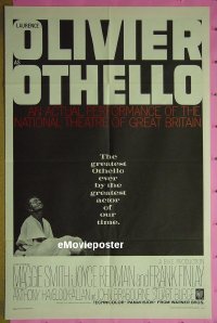 #3971 OTHELLO 1sh '66 Laurence Olivier