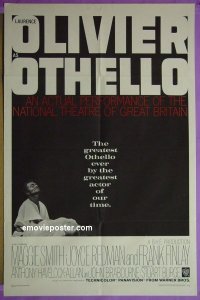 #9575 OTHELLO 1sh '66 Laurence Olivier 