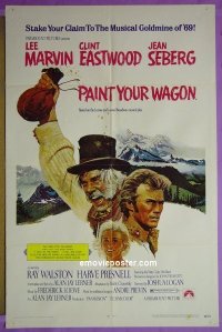 #1131 PAINT YOUR WAGON 1sh69 Eastwood, Marvin 