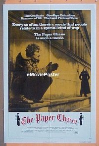 Q323 PAPER CHASE one-sheet movie poster '73 Bottoms, John Houseman