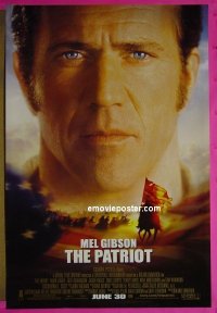 #2717 PATRIOT DS advance 1sh '00 Mel Gibson 
