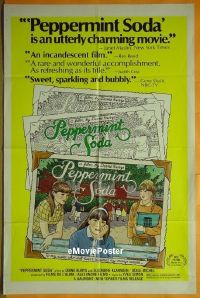 #586 PEPPERMINT SODA 1sh '77 Diane Kurys 
