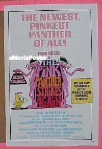 #4023 PINK PANTHER STRIKES AGAIN 1sh '76 Sellers