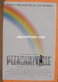 #224 PLEASANTVILLE 2-sided 1sh '98 Maguire