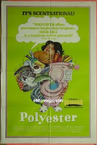 #500 POLYESTER 1sh '81 John Waters 