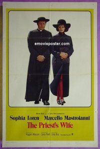 #5213 PRIEST'S WIFE int'l 1sh 71 Sophia Loren 